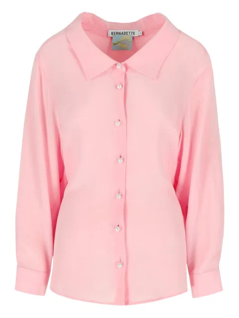 Bernadette Guido pearl-button shirt