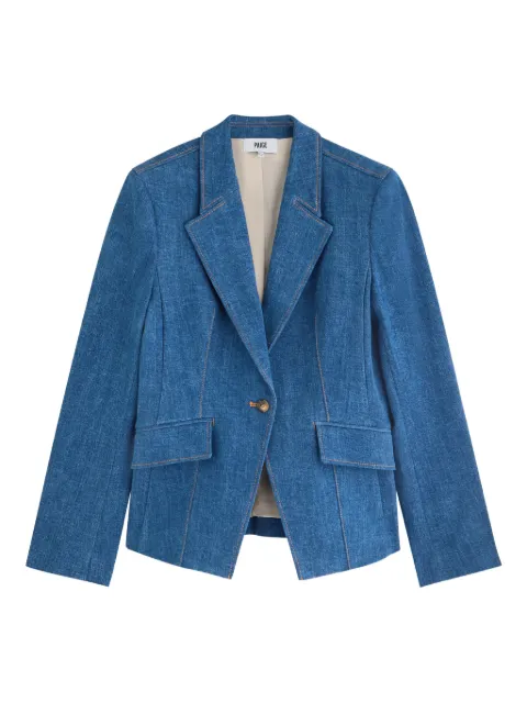 PAIGE Candace denim blazer