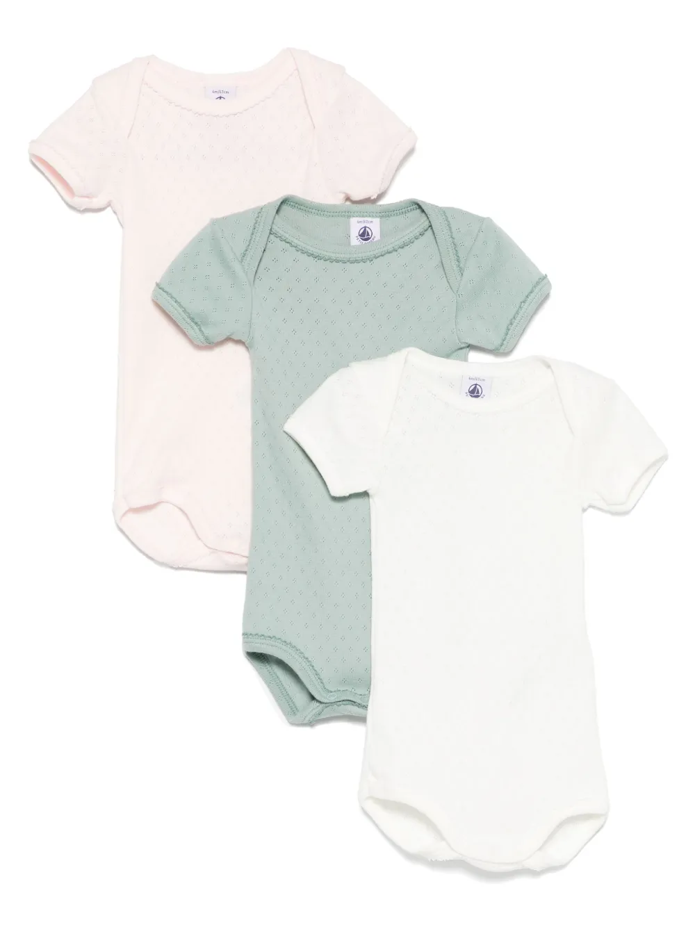 Petit Bateau ベビーウェア セット - ホワイト Petit Bateau ベビーウェア セット - ホワイト