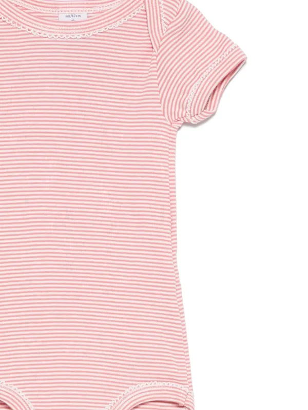 プチバトー　①②　ハート　セット Petit Bateau ハートプリント ベビーウェア セット | ピンク | FARFETCH JP