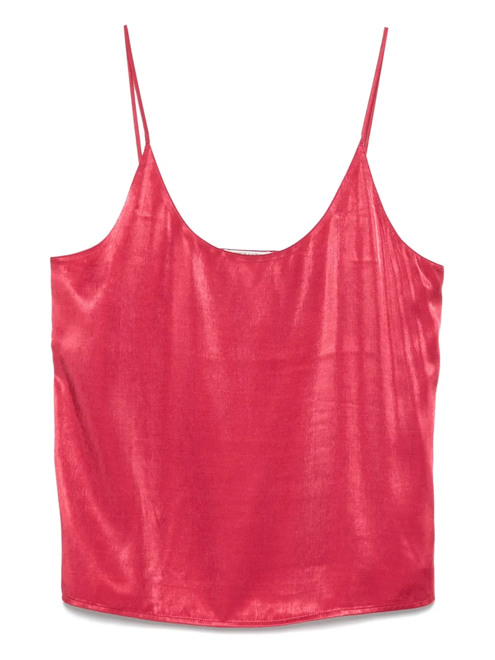 Scotch & Soda satin-finish top | Red | Image 1
