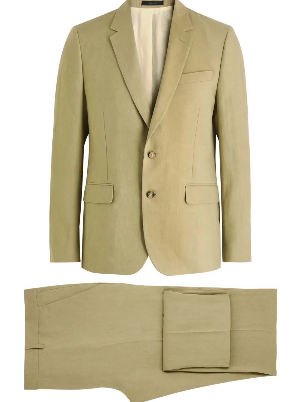 Paul Smith button linen suit | Single Breasted Suits | Image 2
