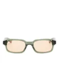 FLATLIST Hanky rectangle sunglasses - Green
