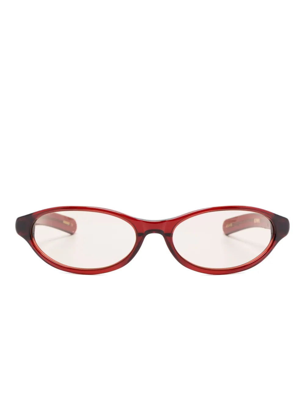 FLATLIST Olympia zonnebril met ovalen montuur Rood