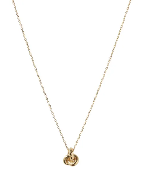 Otiumberg knot-pendant necklace