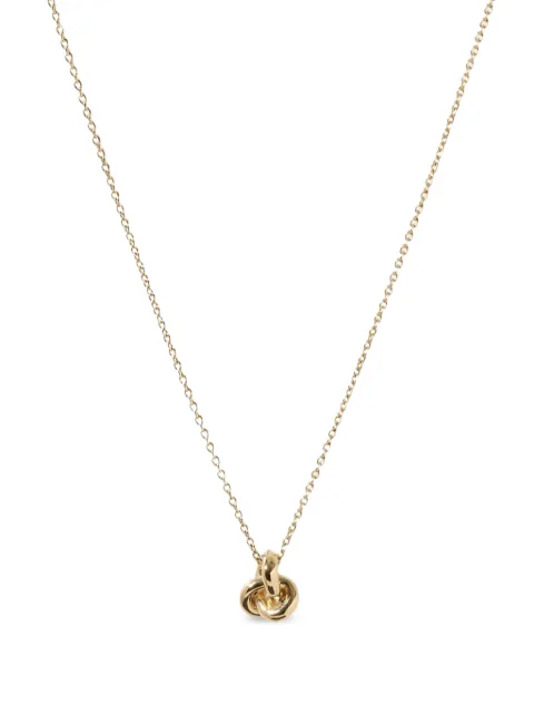 Otiumberg knot-pendant necklace