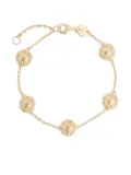 DAISY LONDON Apollo charm-embellished disc bracelet - Gold