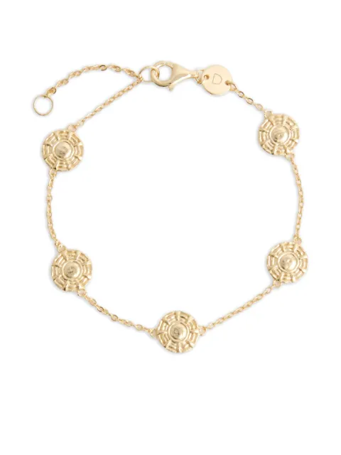 DAISY LONDON Apollo charm-embellished disc bracelet