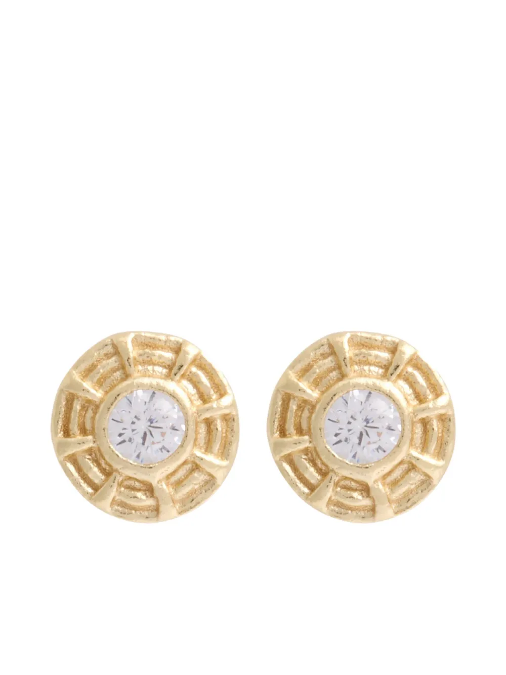 Daisy London Apollo 18kt Gold-plated Stud Earrings In Gold