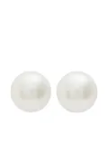 Sapir Bachar pearl stud earrings - White
