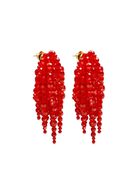 Simone Rocha серьги с бусинами