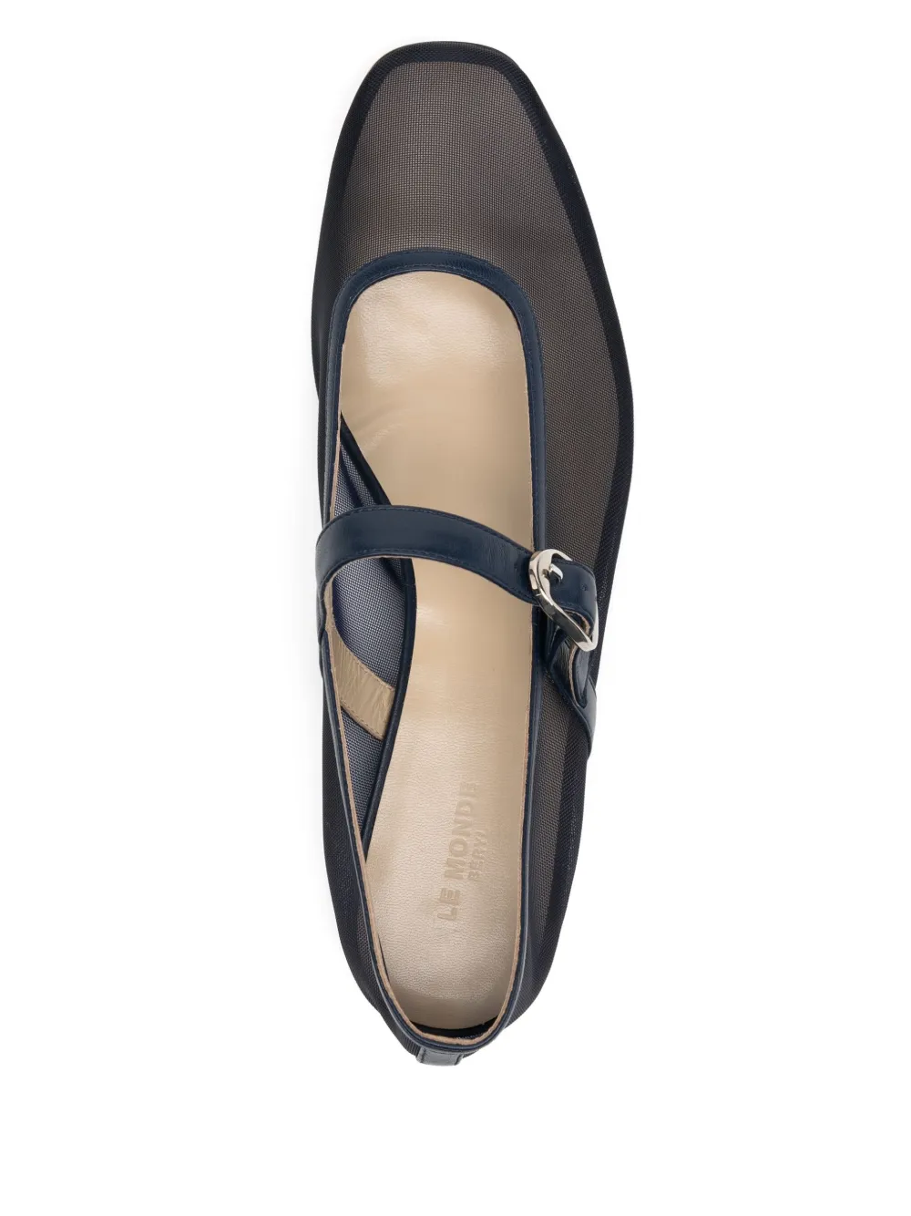 Le Monde Beryl ballet Mary Jane pumps Blue