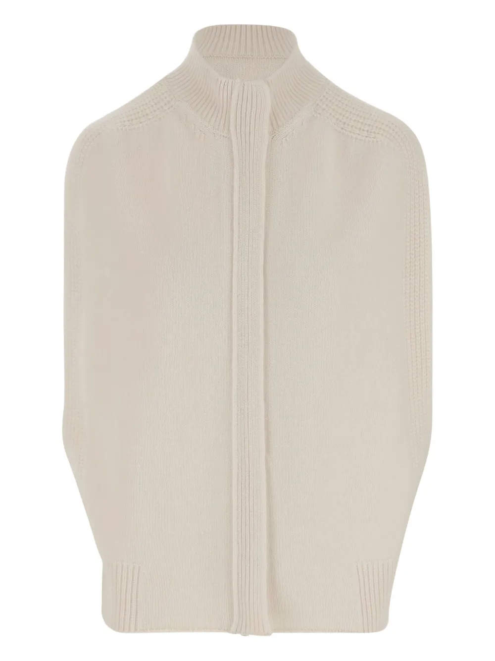 SA SU PHI cashmere sleeveless cardigan - ニュートラル SA SU PHI cashmere sleeveless cardigan - ニュートラル