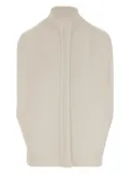 SA SU PHI cashmere sleeveless cardigan - Neutrals