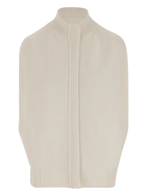 SA SU PHI cashmere sleeveless cardigan