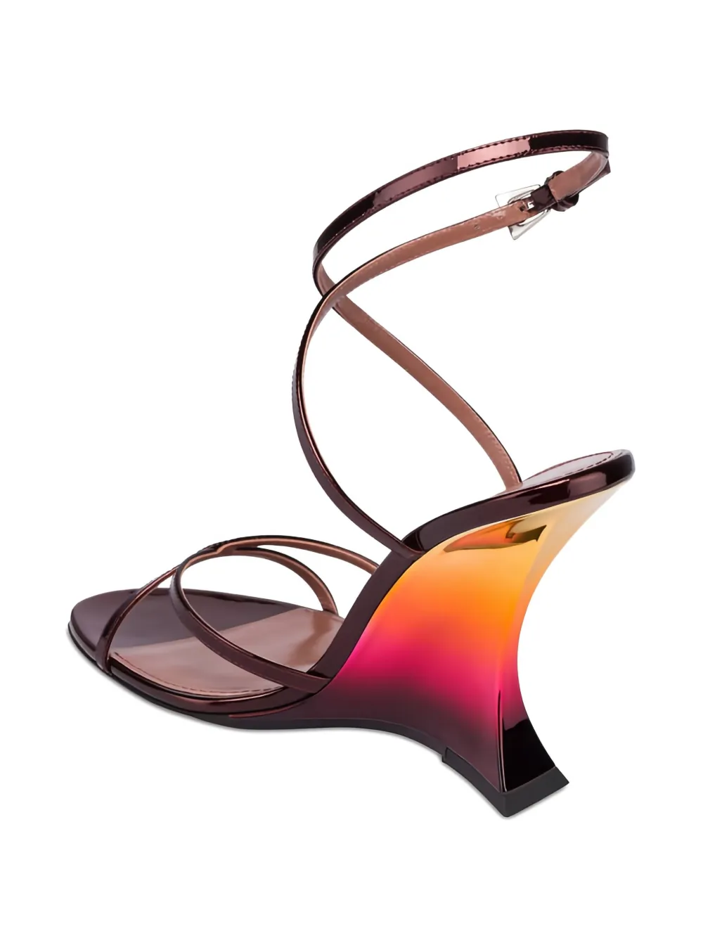 Paris Texas 105mm Nina Wedge Sandals