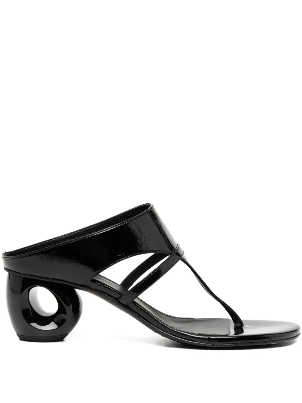ALOHAS 55mm Dystaria sandals Black