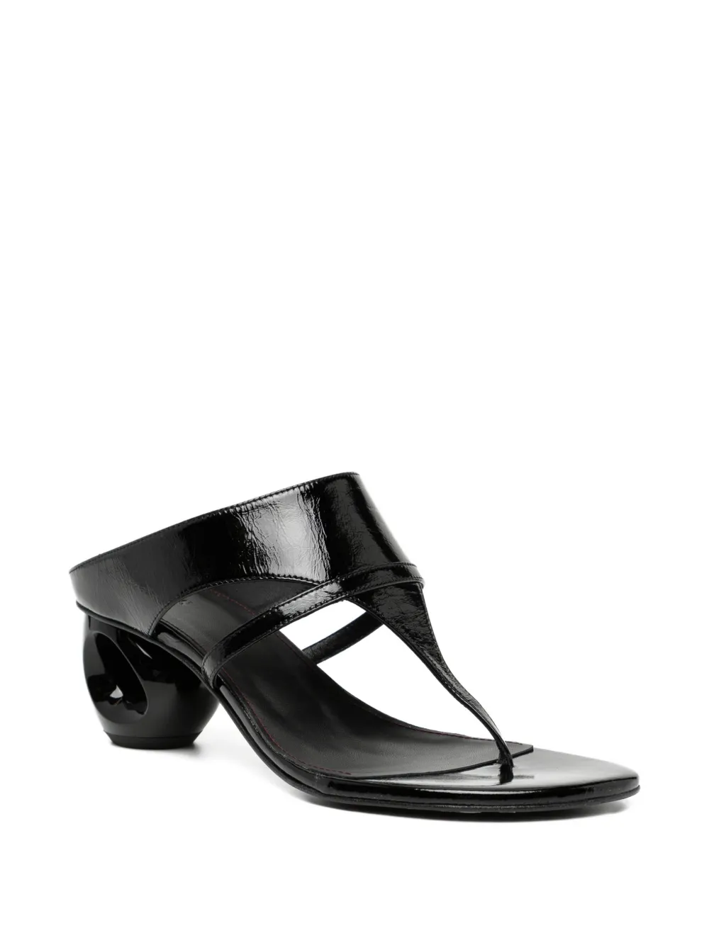 ALOHAS 55mm Dystaria sandals Black