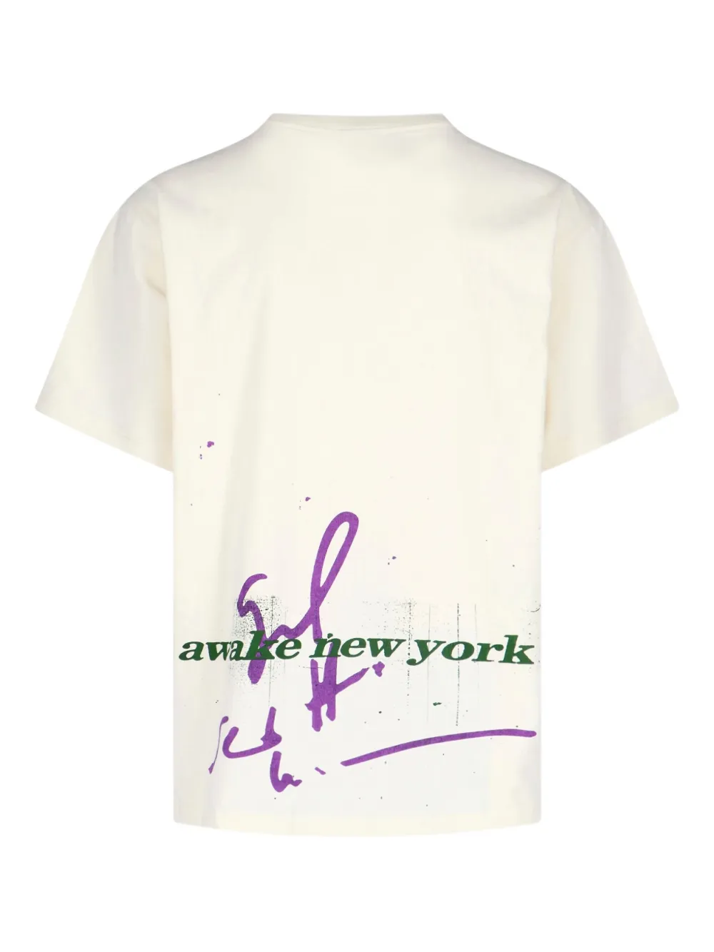 Awake NY Gil Scott-Heron Icon graphic-print T-shirt - Beige