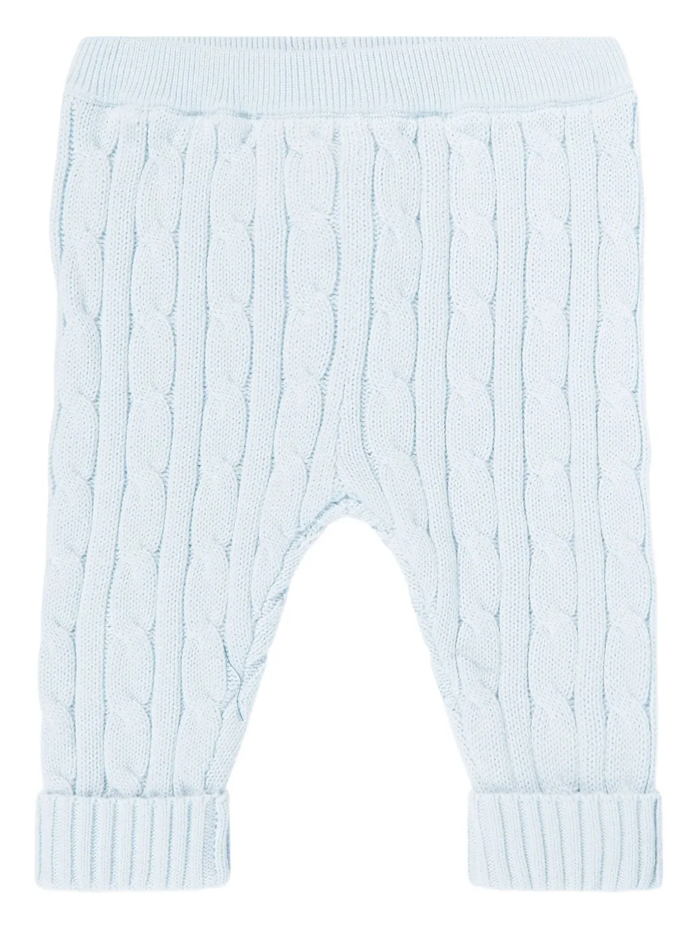 POLO RALPH LAUREN KIDS Kabelgebreid vest en broek Blauw