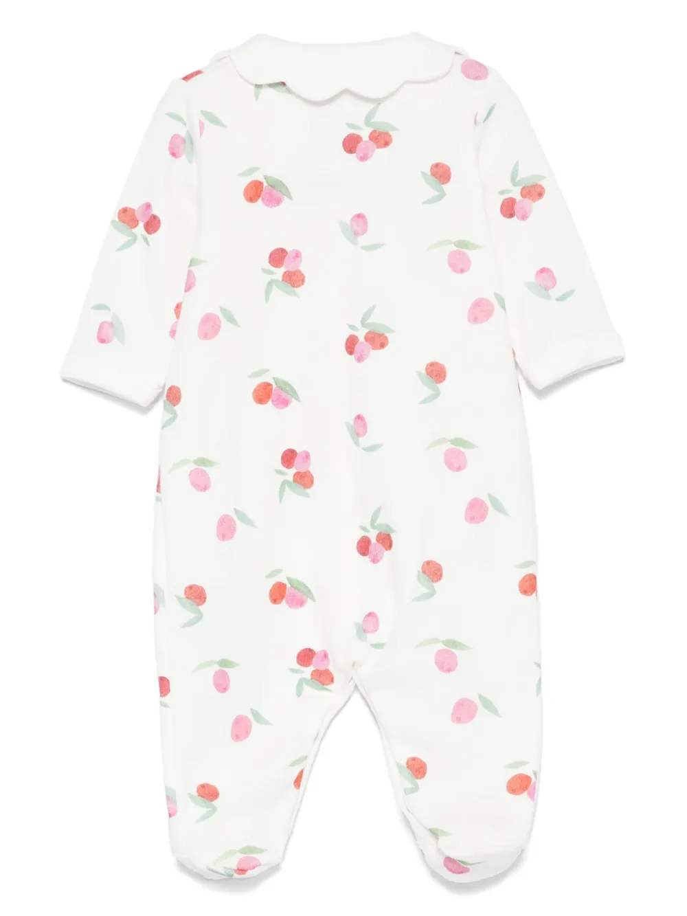 Petit Bateau cotton pajamas - Wit