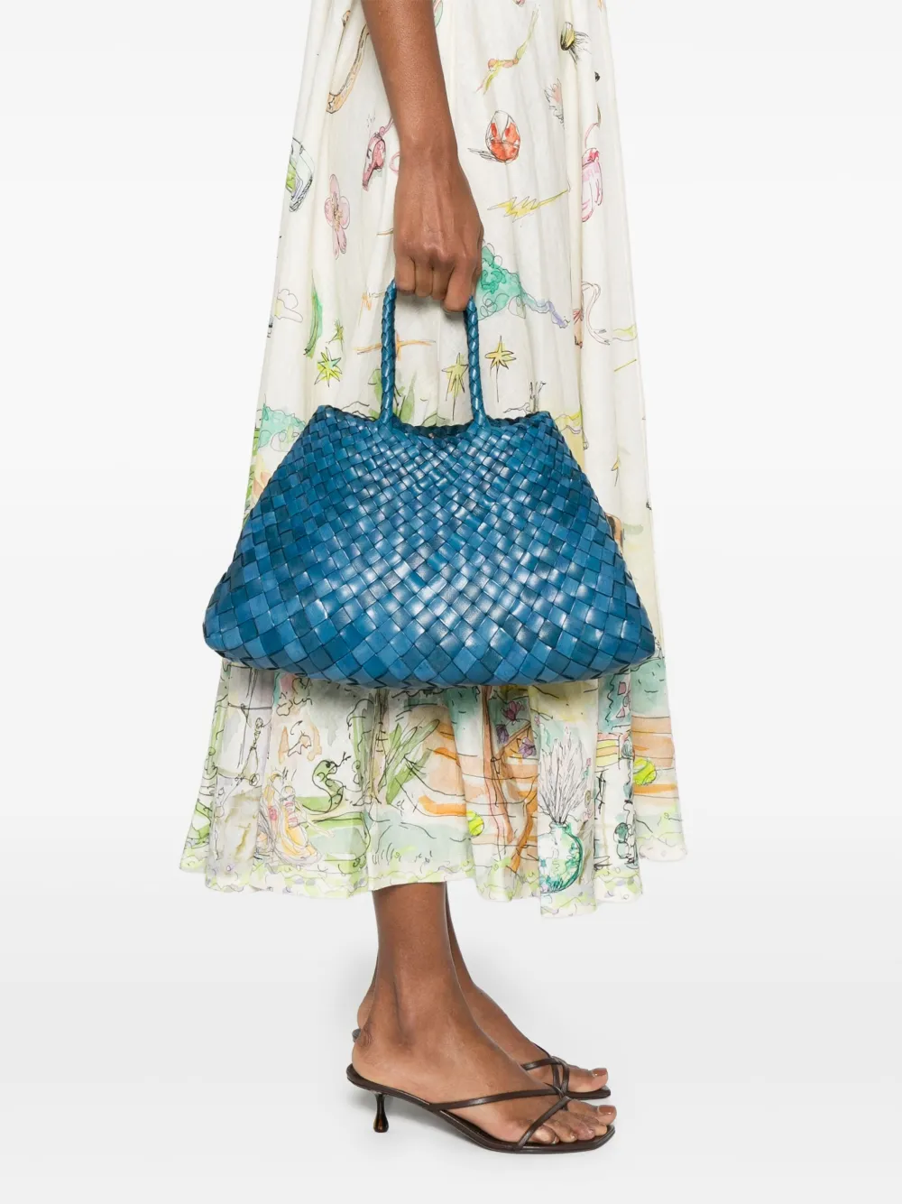 DRAGON DIFFUSION Santa Croce shopper - Blauw