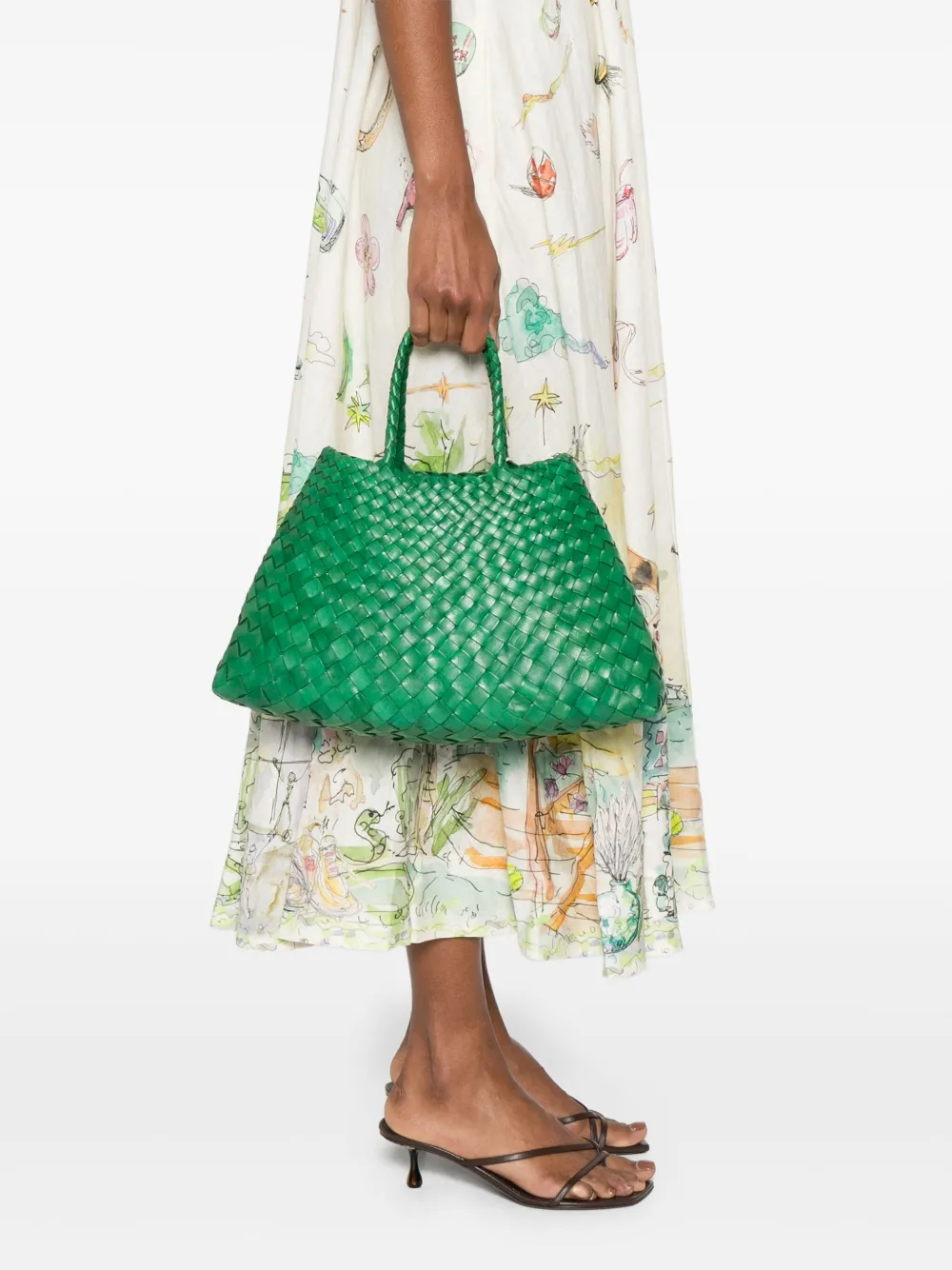DRAGON DIFFUSION Santa Croce shopper - Groen