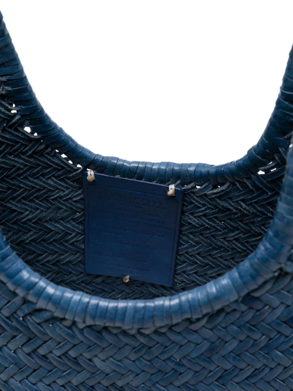 DRAGON DIFFUSION Diagonal Triple Jump shopper Blauw
