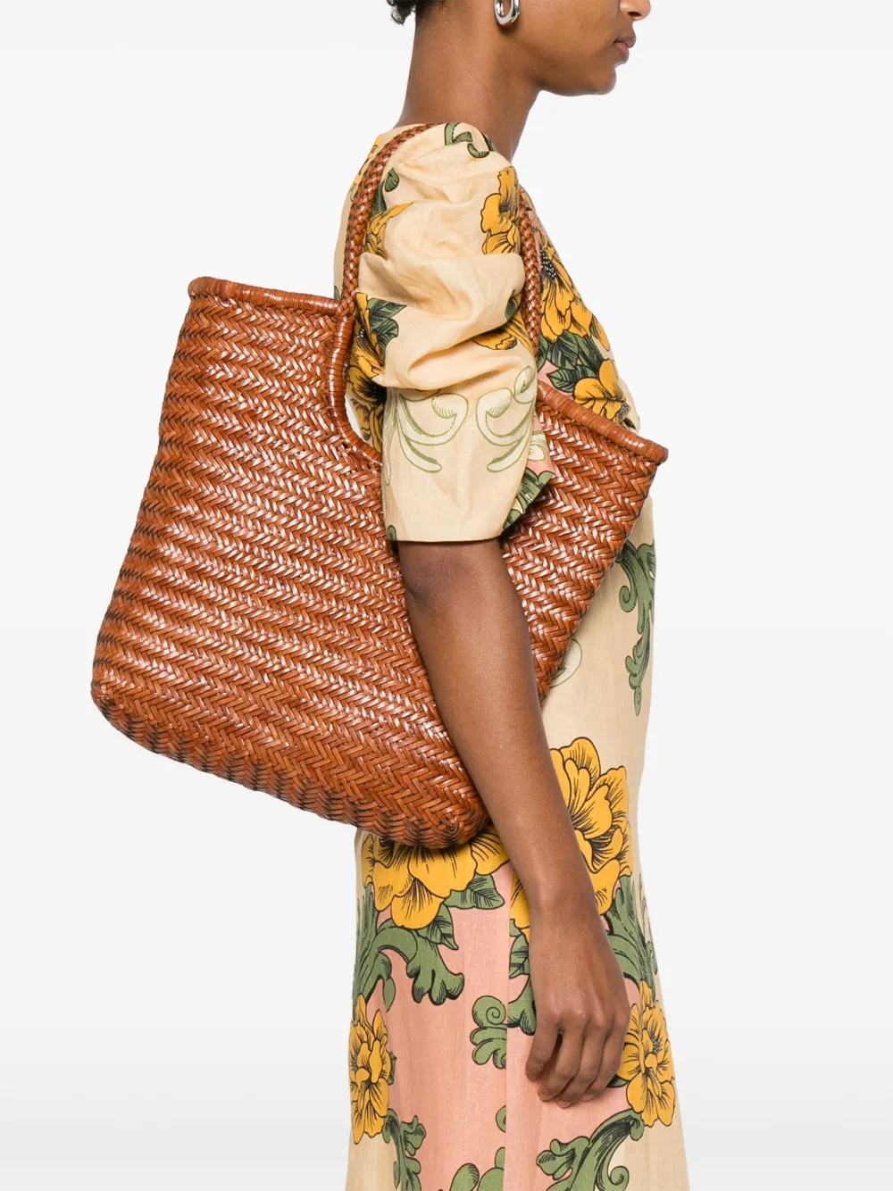 DRAGON DIFFUSION Diagonal Triple Jump shopper - Bruin