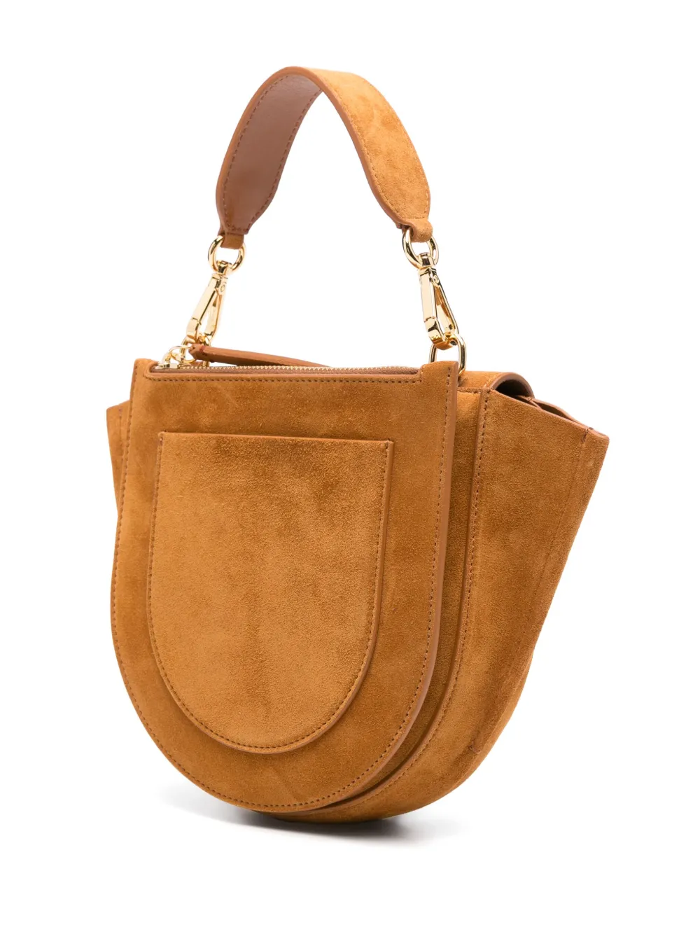 Wandler Hortensia kleine shopper Bruin