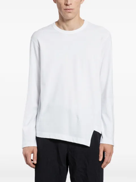 Comme Des Garçons Shirt Asymmetrisches Langarmshirt