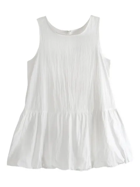 Amomento bubble-hem sleeveless mini dress