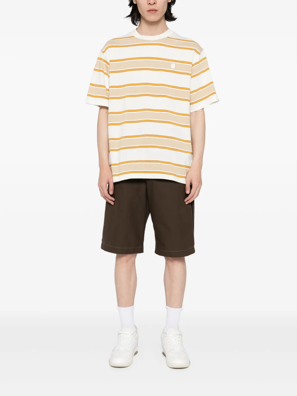 A BATHING APE® playera con logo bordado | Playeras | Image 2