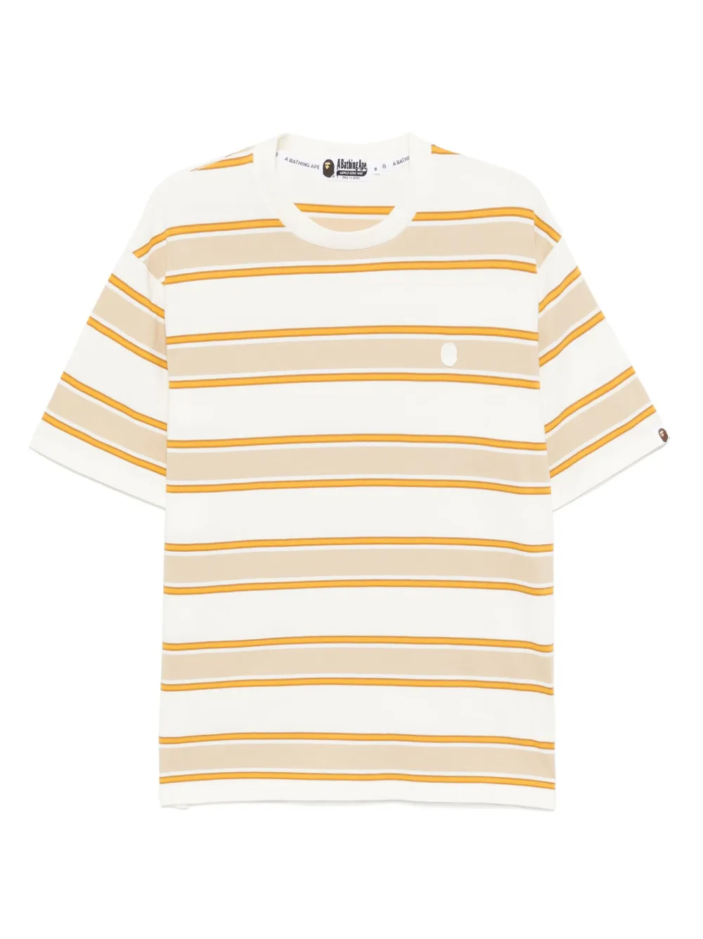 A BATHING APE® playera con logo bordado | neutro | Image 1