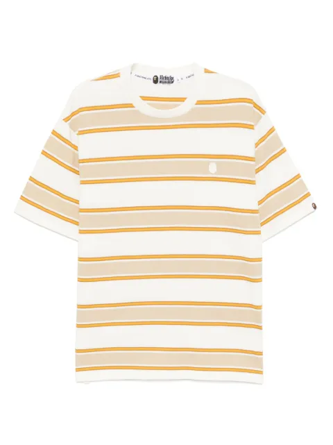 A BATHING APE® logo-embroidered t-shirt