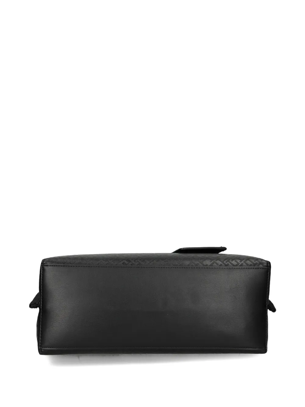 Tommy Hilfiger Shopper met monogram-reliëf Zwart