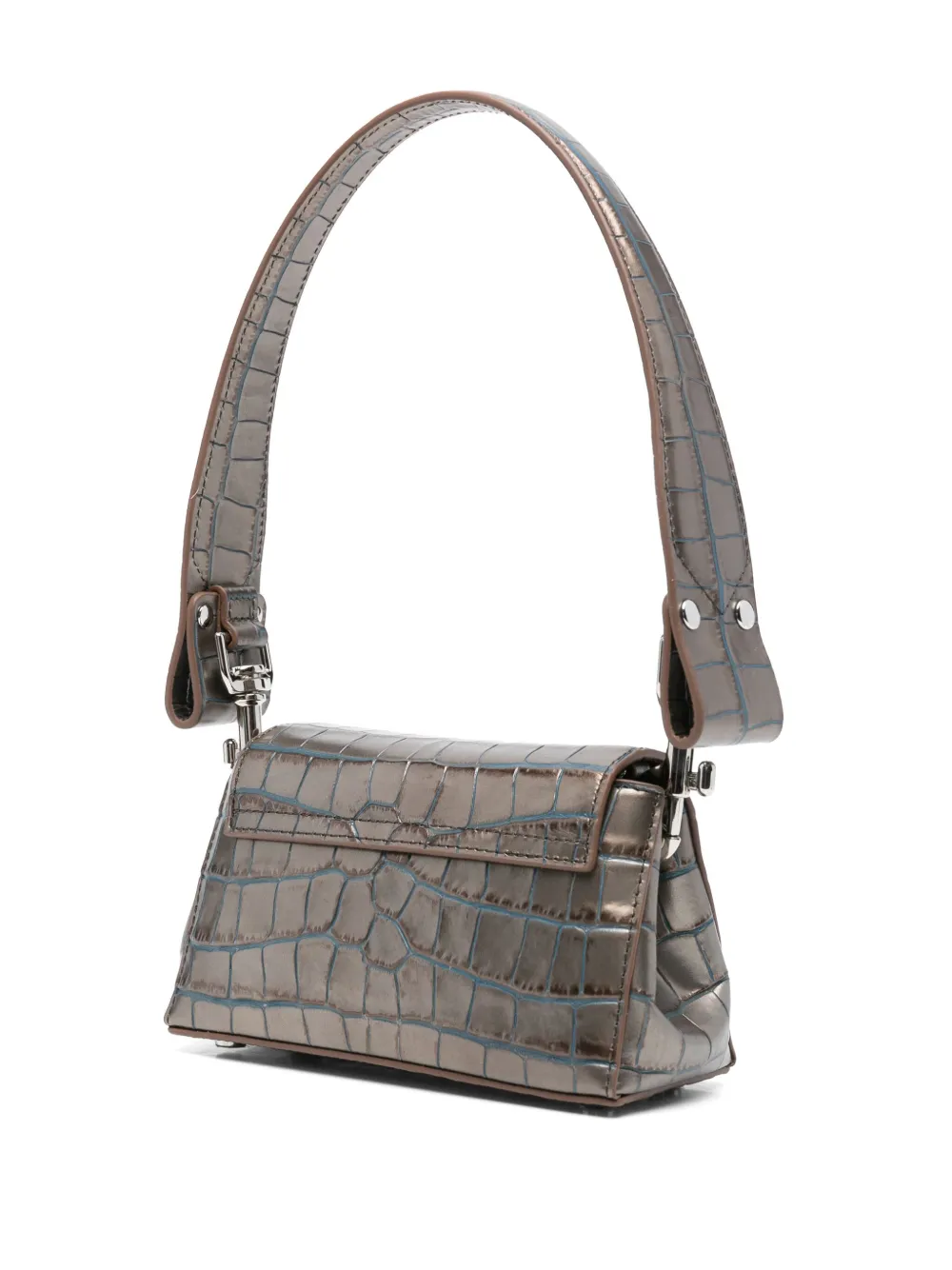 Vivienne Westwood Leren schoudertas Bruin