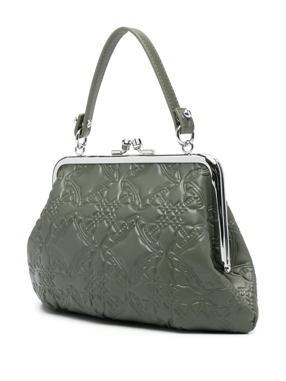 Vivienne Westwood Leren shopper Groen