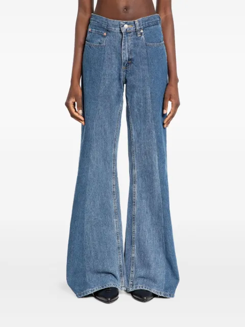 E.L.V DENIM split-leg jeans