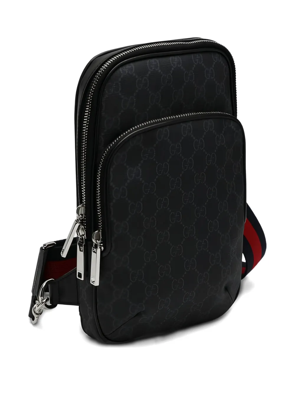 Gucci Jumbo GG messengertas Zwart