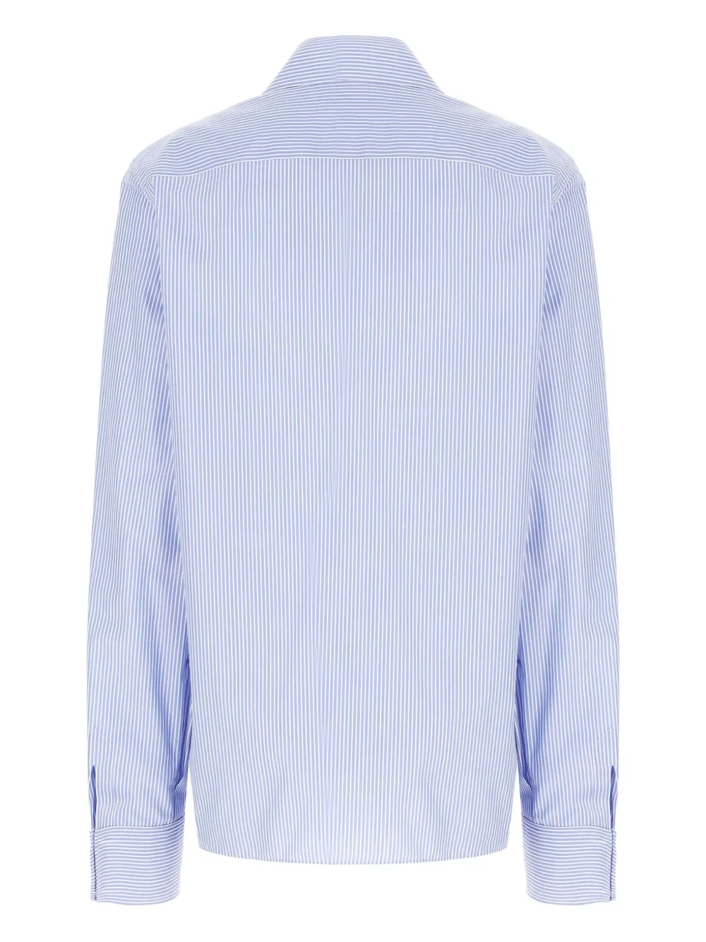 Saint Laurent striped button-up shirt - PCEX4783|Bleu Blanc