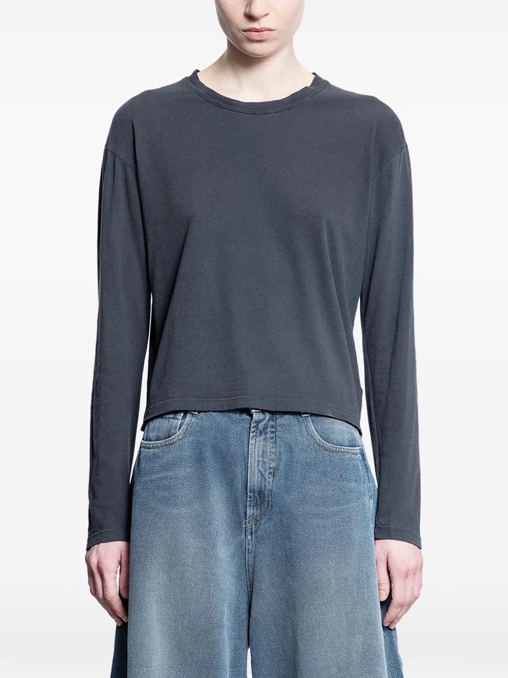 James Perse long-sleeve T-shirt - Bianco