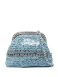 MC2 Saint Barth logo-embroidered cross body bag - Blue