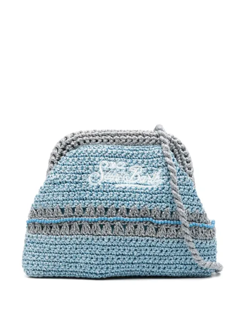 MC2 Saint Barth logo-embroidered cross body bag 
