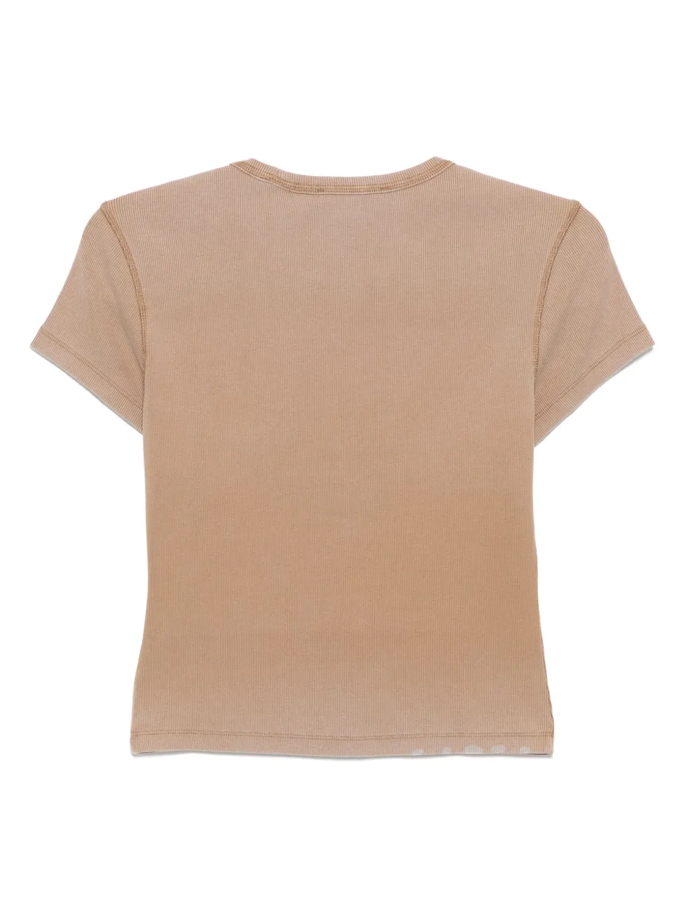 B+ab Short-sleeved Top In Brown