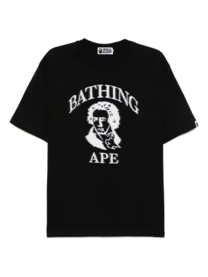 A BATHING APE® ロゴ Tシャツ | ブラック | FARFETCH JP