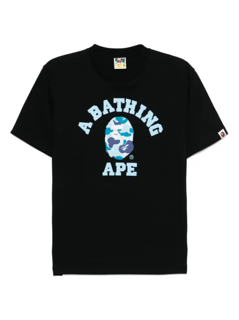 A BATHING APE® ABC camo college T-shirt
