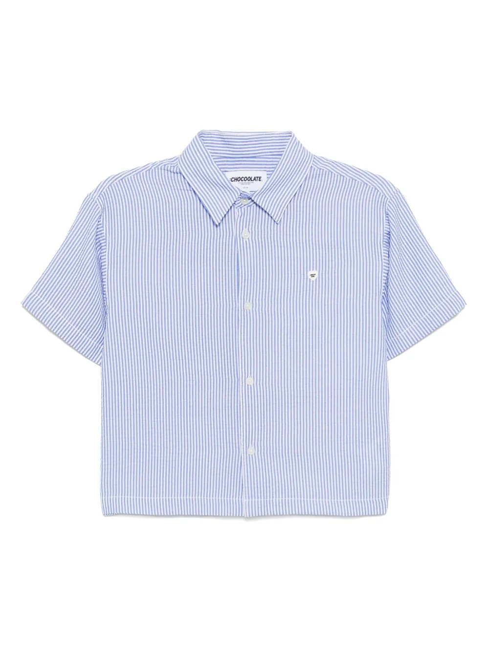 CHOCOOLATE Gestreept blouse Blauw