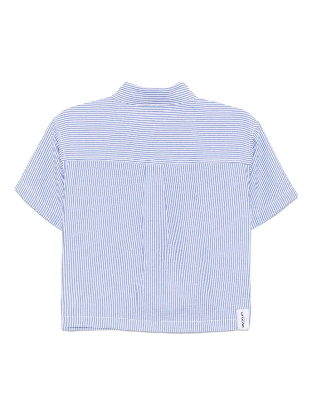 CHOCOOLATE Gestreept blouse - Blauw