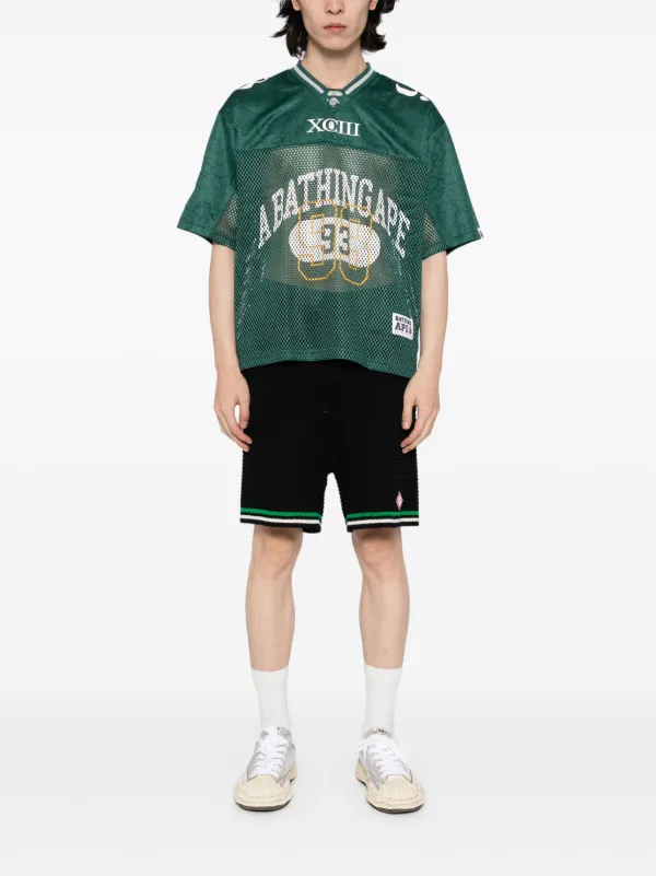 A BATHING APE® カモフラージュ Tシャツ | グリーン | FARFETCH JP
